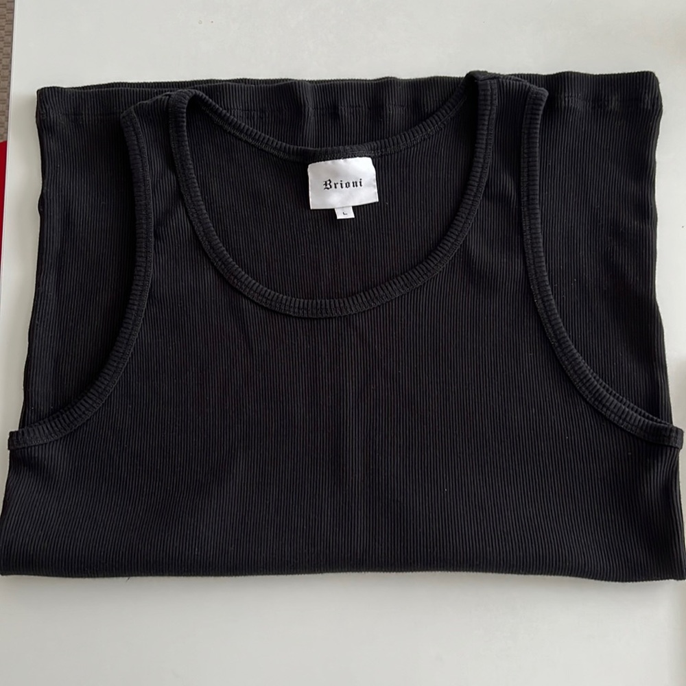 Classic tank top by Brioni,new without tags,top  quality.Runs one size smaller